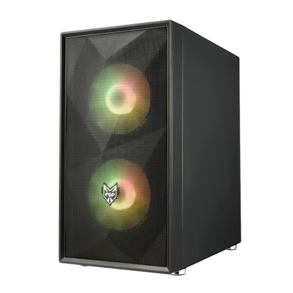 FSP CST130A Micro-ATXGaming Chassis - Black